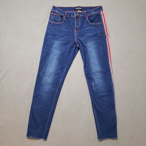 Frank Lyman Skinny Jeans Distressed Look XL